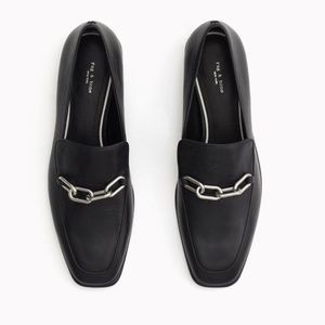 Rag & Bone Aslen Loafer Black, Size 7